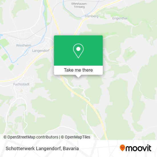 Schotterwerk Langendorf map