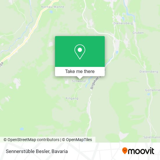 Sennerstüble Besler map