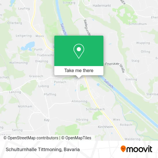 Карта Schulturnhalle Tittmoning