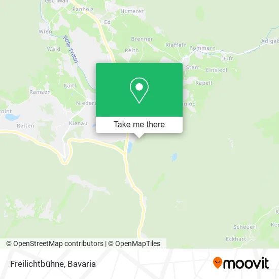 Карта Freilichtbühne