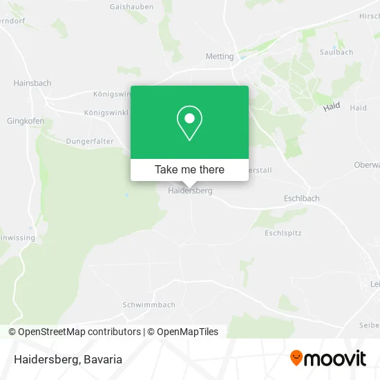 Карта Haidersberg