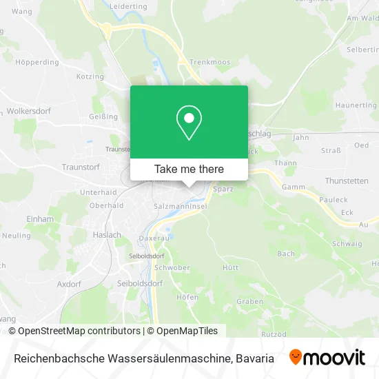 Карта Reichenbachsche Wassersäulenmaschine