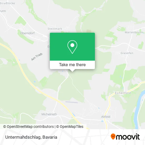 Карта Untermahdschlag