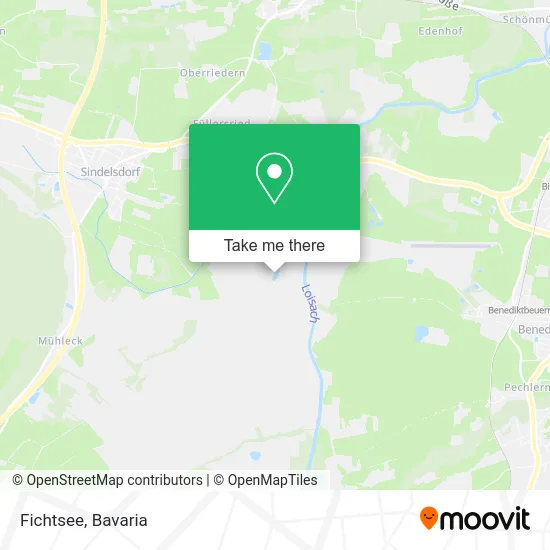 Карта Fichtsee