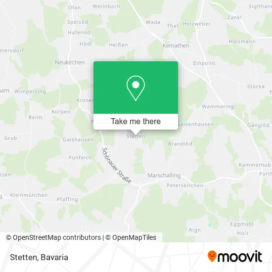 Карта Stetten