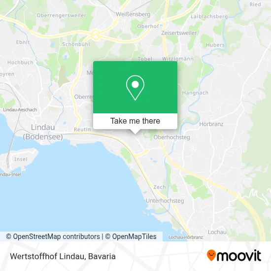 Wertstoffhof Lindau map