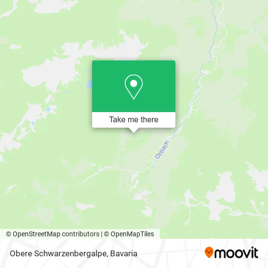 Карта Obere Schwarzenbergalpe