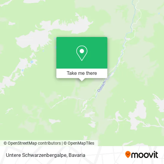 Карта Untere Schwarzenbergalpe