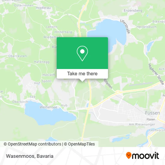 Карта Wasenmoos