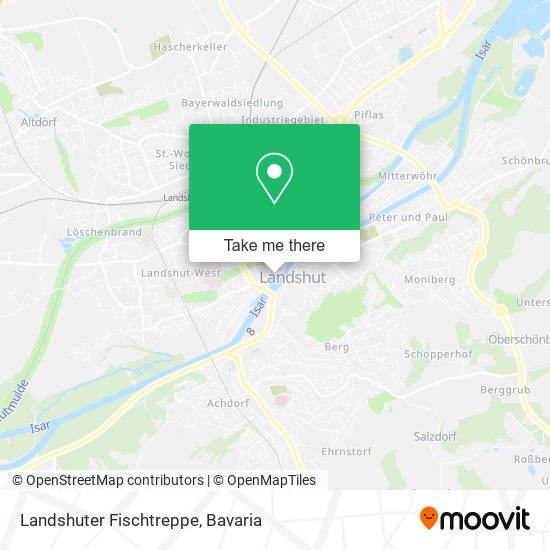 Landshuter Fischtreppe map