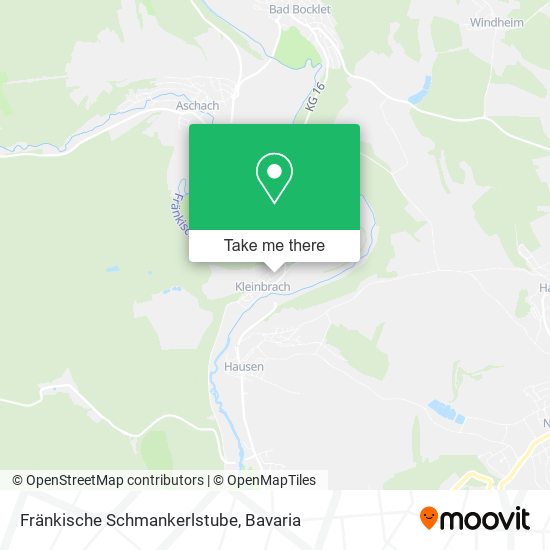 Fränkische Schmankerlstube map