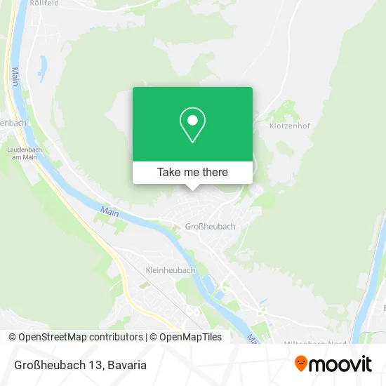 Карта Großheubach 13