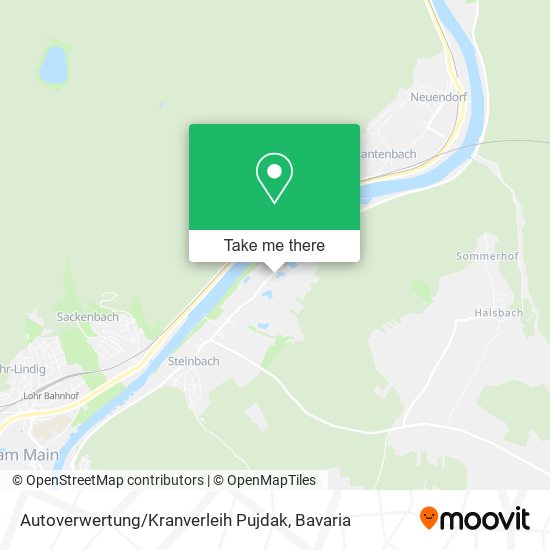 Autoverwertung / Kranverleih Pujdak map