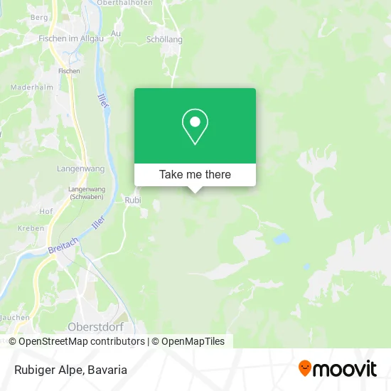 Карта Rubiger Alpe