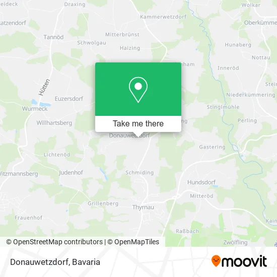 Карта Donauwetzdorf