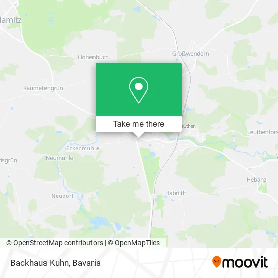 Карта Backhaus Kuhn