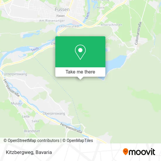 Карта Kitzbergweg