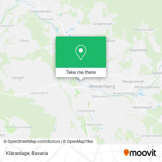 Карта Kläranlage