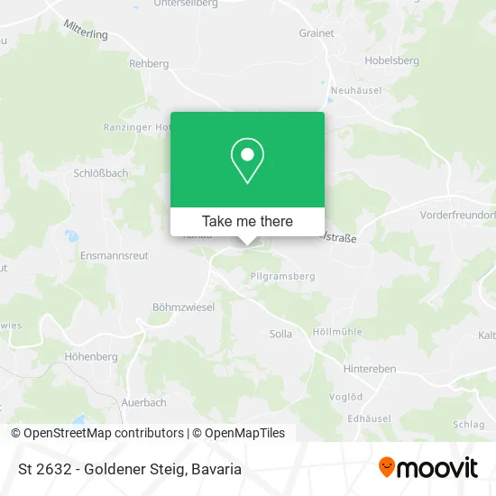 Карта St 2632 - Goldener Steig