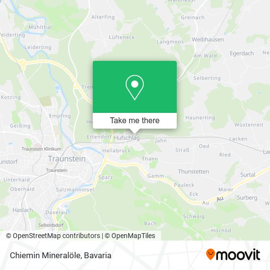 Chiemin Mineralöle map