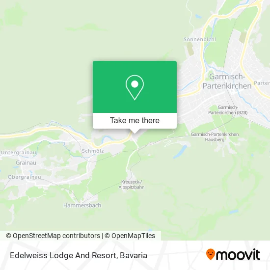 Карта Edelweiss Lodge And Resort