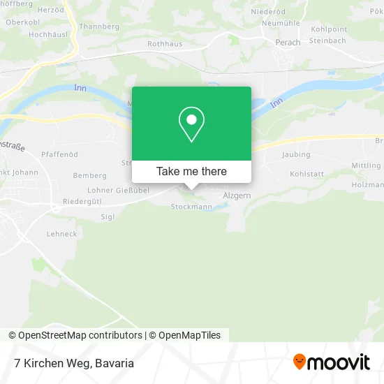 Карта 7 Kirchen Weg