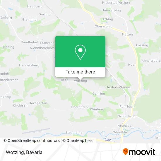 Карта Wotzing