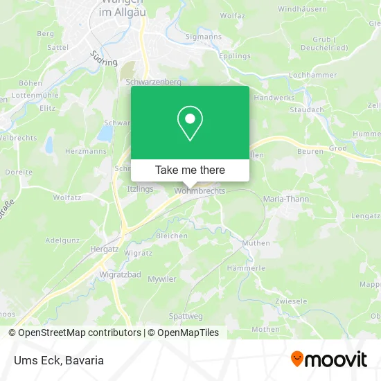 Карта Ums Eck