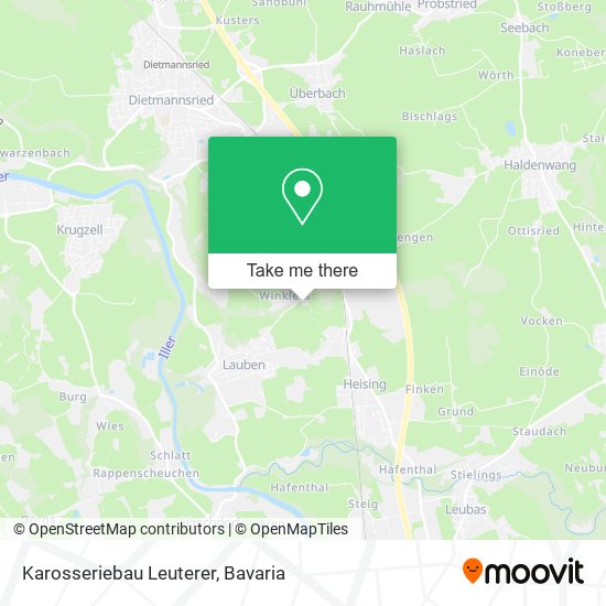 Karosseriebau Leuterer map
