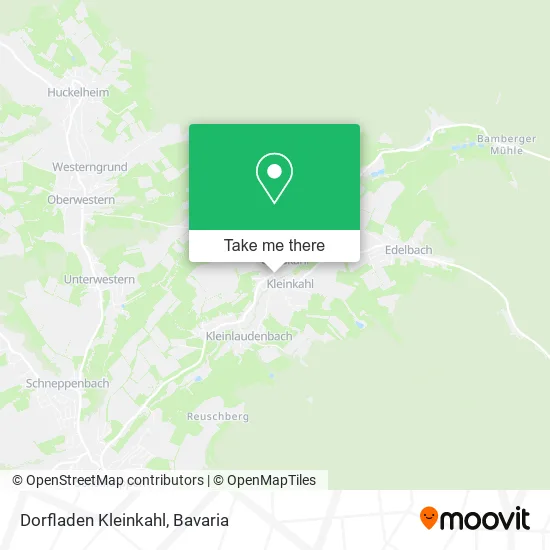 Карта Dorfladen Kleinkahl
