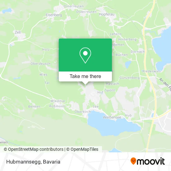 Карта Hubmannsegg
