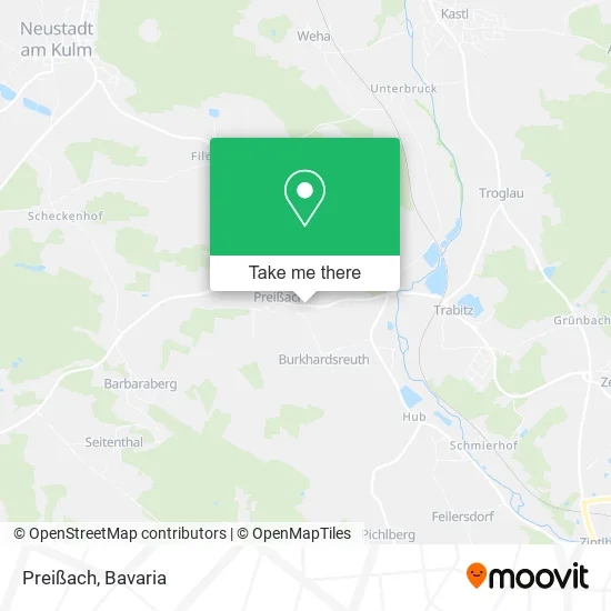 Карта Preißach