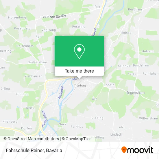Карта Fahrschule Reiner