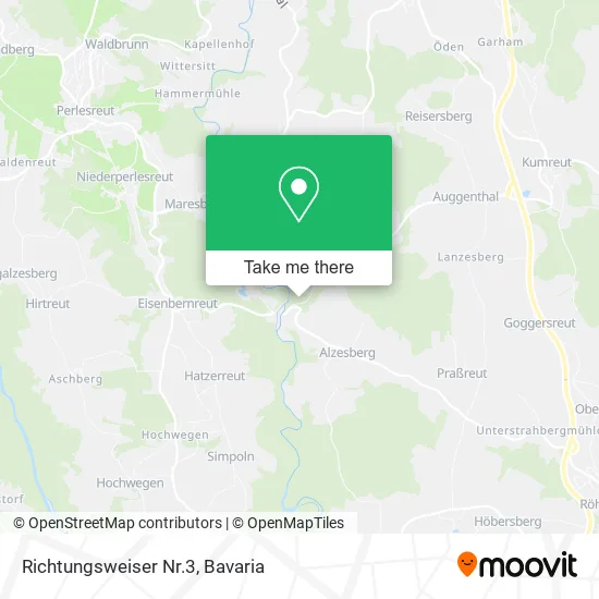Карта Richtungsweiser Nr.3