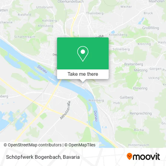 Карта Schöpfwerk Bogenbach