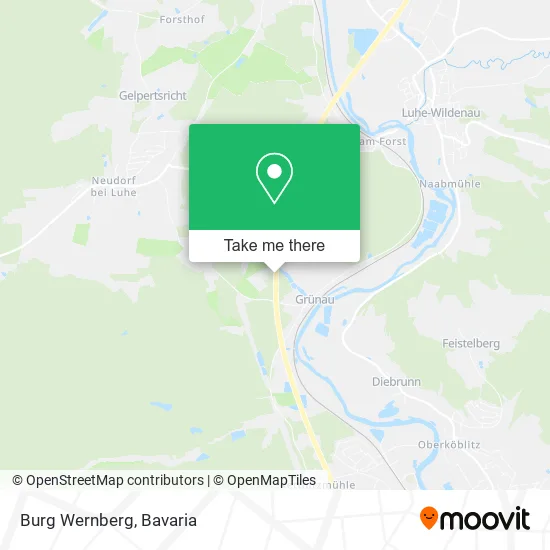 Карта Burg Wernberg
