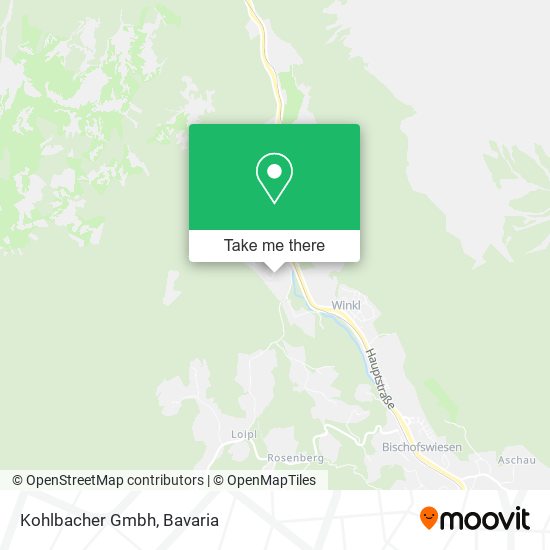 Kohlbacher Gmbh map