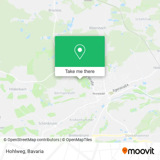 Карта Hohlweg