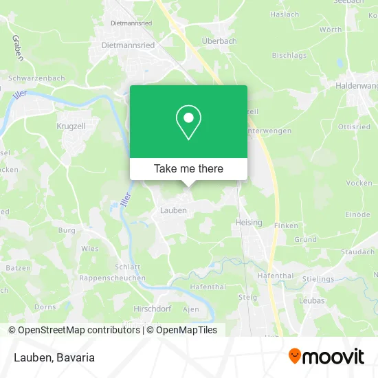 Карта Lauben