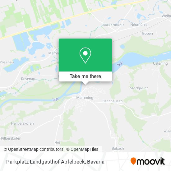 Parkplatz Landgasthof Apfelbeck map