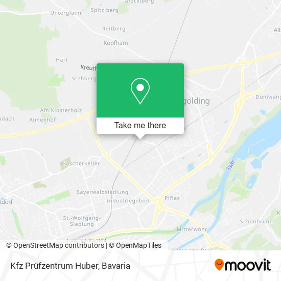 Kfz Prüfzentrum Huber map