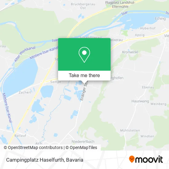 Карта Campingplatz Haselfurth