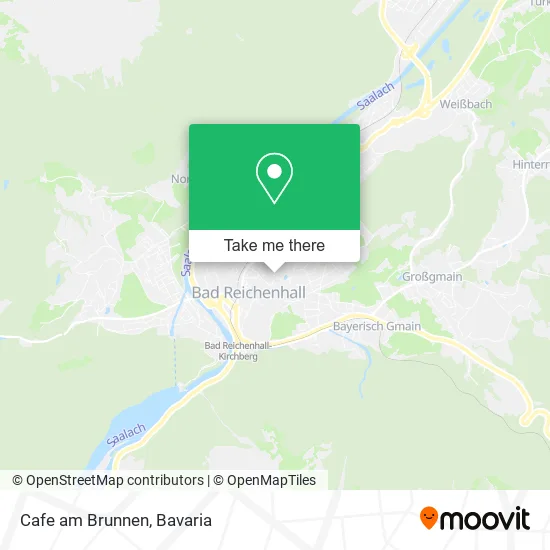 Карта Cafe am Brunnen