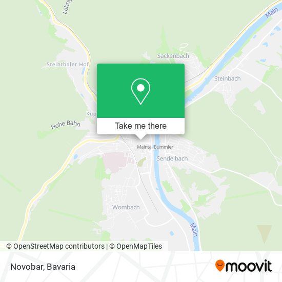 Novobar map