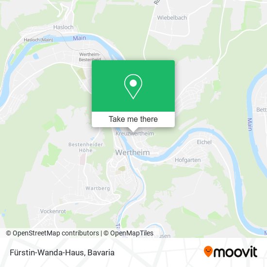 Fürstin-Wanda-Haus map