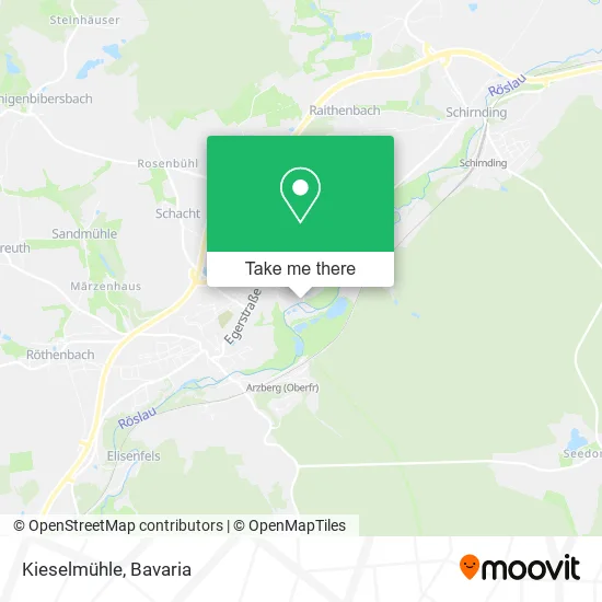 Карта Kieselmühle