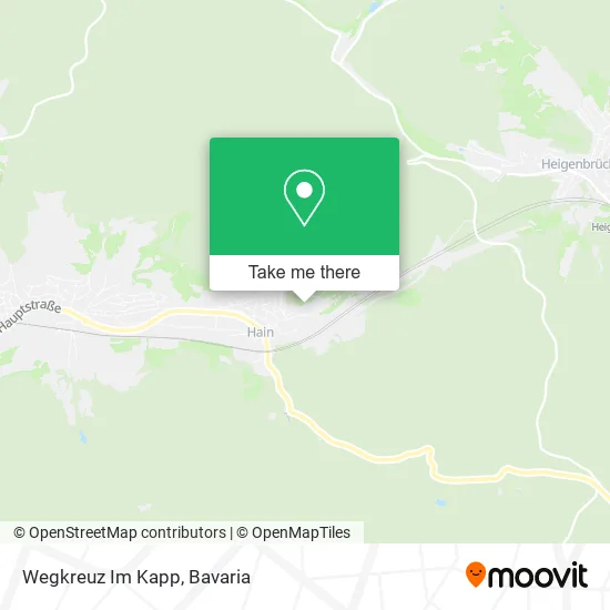Карта Wegkreuz Im Kapp