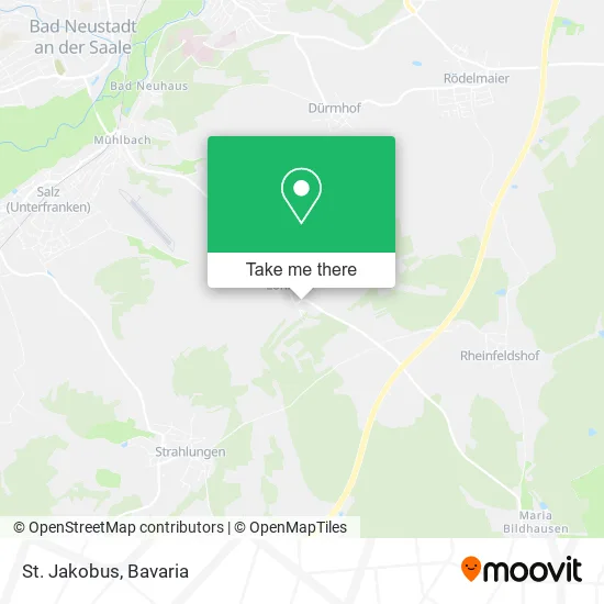 Карта St. Jakobus