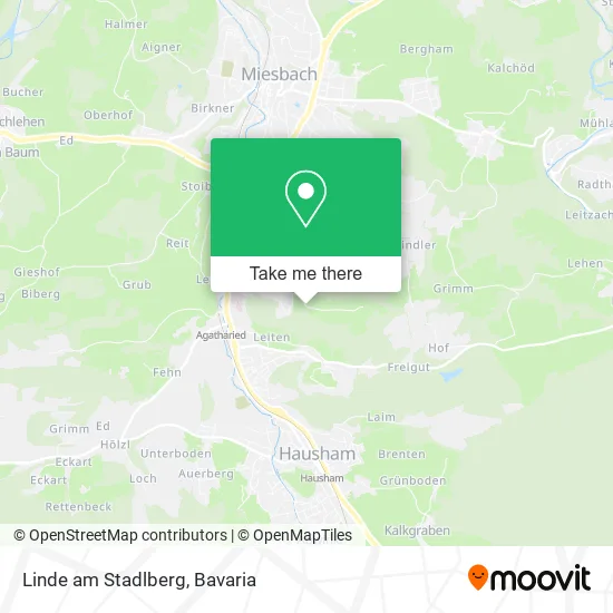 Карта Linde am Stadlberg