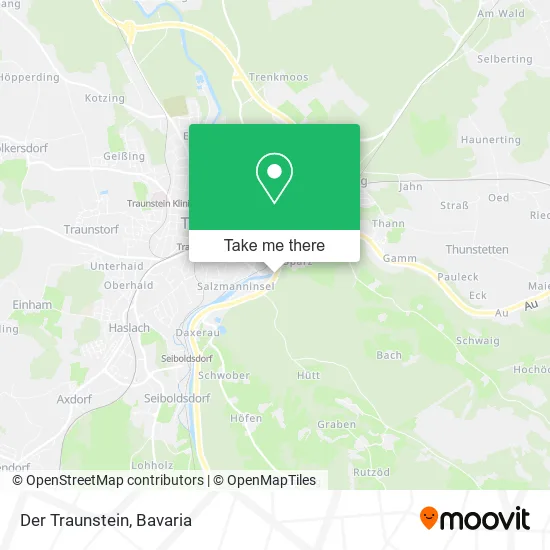 Карта Der Traunstein